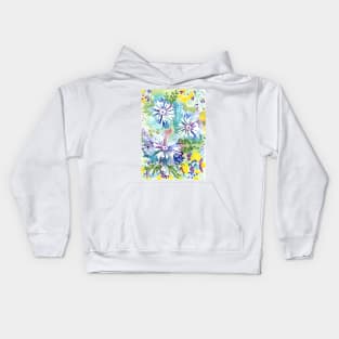 Ragged Flowers Kids Hoodie